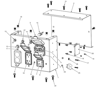 Section 4 Diagram and Parts List for GR3200  Campbell Hausfeld Compressor